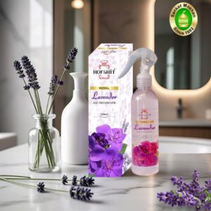 "Royal Lavender Air Freshener by Harshit Brand, presented by Sankat Mochan – a soothing and refreshing air freshener with a calming lavender fragrance."