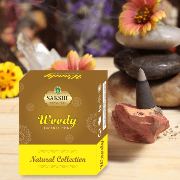 Sakshi Woody Dhoop Cone