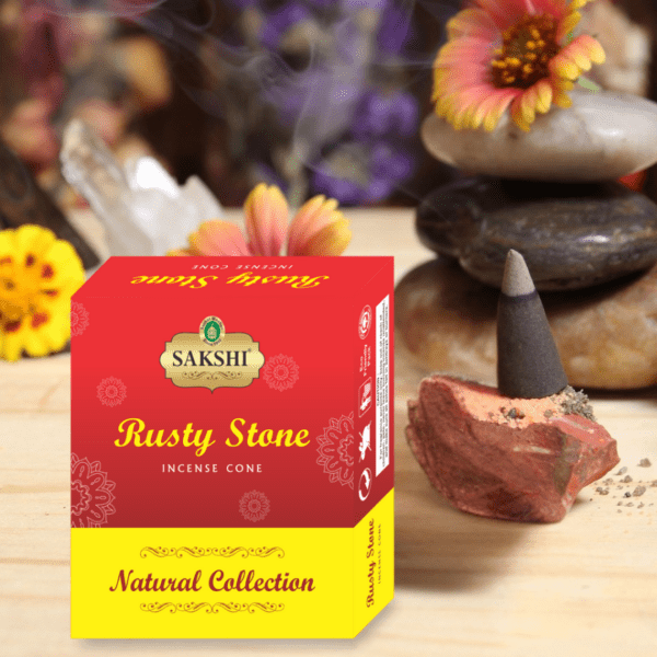 Sakshi Rusty Stone Dhoop Cone