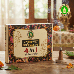 S.M. 4 In 1 Premium Dhoop (16 Sticks)